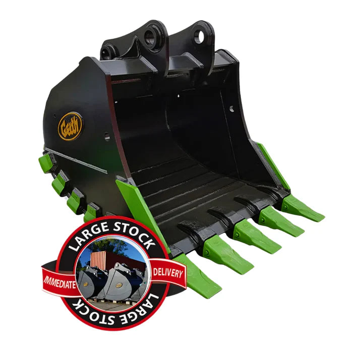 Geith Extreme Duty Digging Bucket For Excavators and Mini Excavators