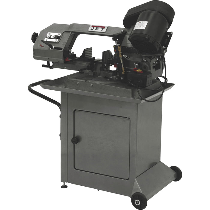 JET Swivel Band Saw with Hydraulic Downfeed, 5in. x 6in., 1/2 HP, Model# HBS-56S