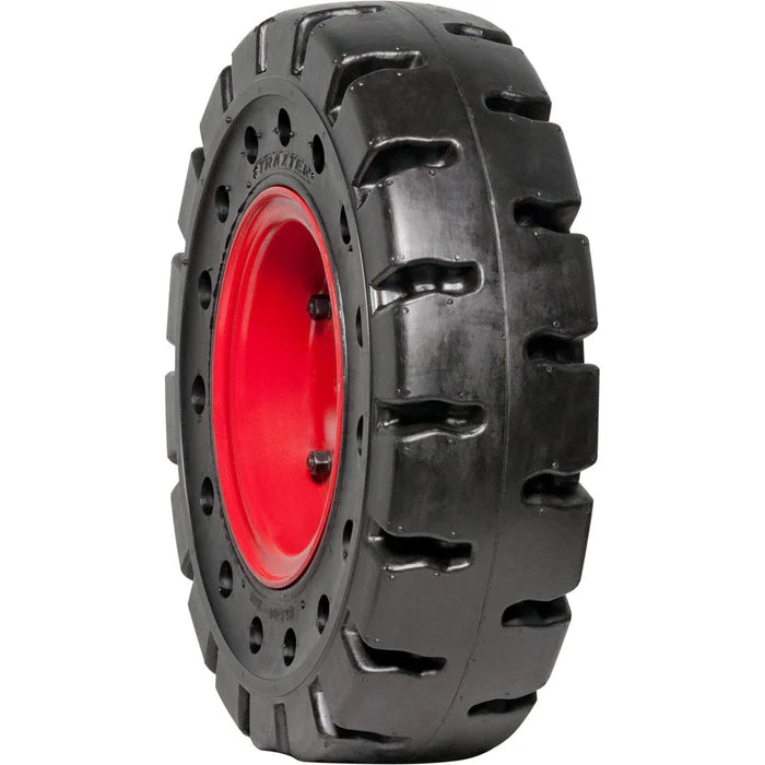 5.70-12 Non-Directional Mounted Extreme Duty Solid Rubber Tire