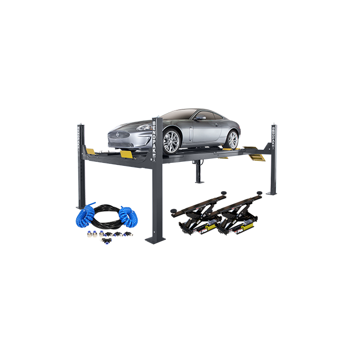 Bendpak 4 Post car Lift With Jacks and Airline Kit 3.0