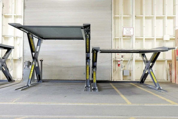 Autostacker Parking lift with a capacity of 6,000 pounds / Standard Version / Aft Control Kit / Galvanized / MPU Required