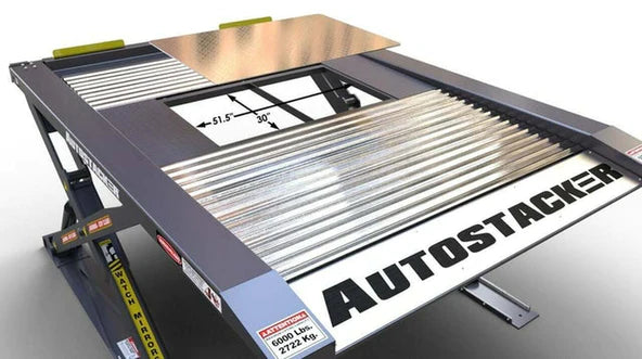 Autostacker 6,000 lbs. Capacity Parking Lift / Extra-Wide / Fore Control Kit / Galvanized Finish / MPU Required