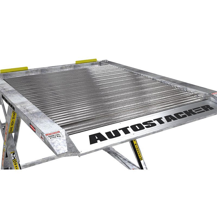 Autostacker 6,000 lbs. Capacity Parking Lift / Extra-Wide / Rear Control Kit / Galvanized / MPU Required