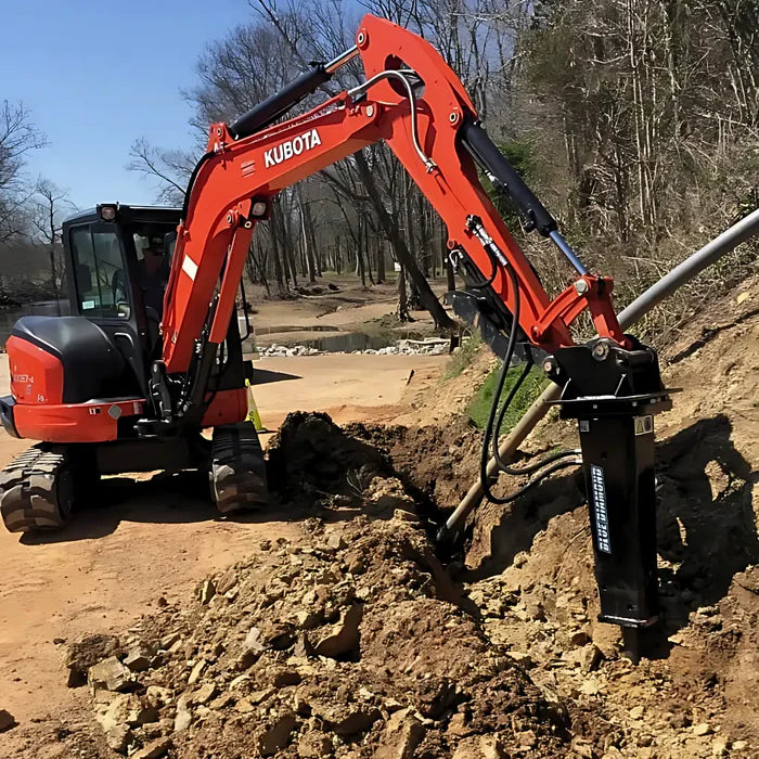 Blue Diamond Skid Steer Concrete Breaker