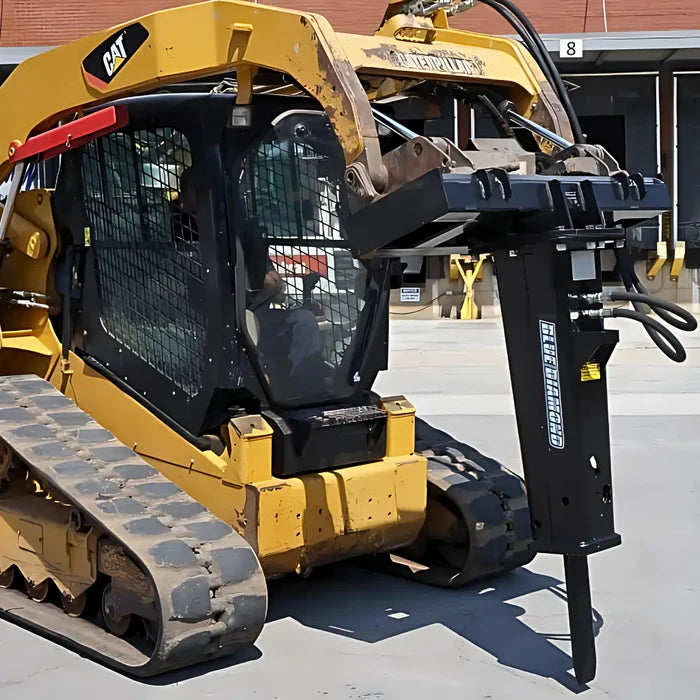 Blue Diamond Skid Steer Concrete Breaker