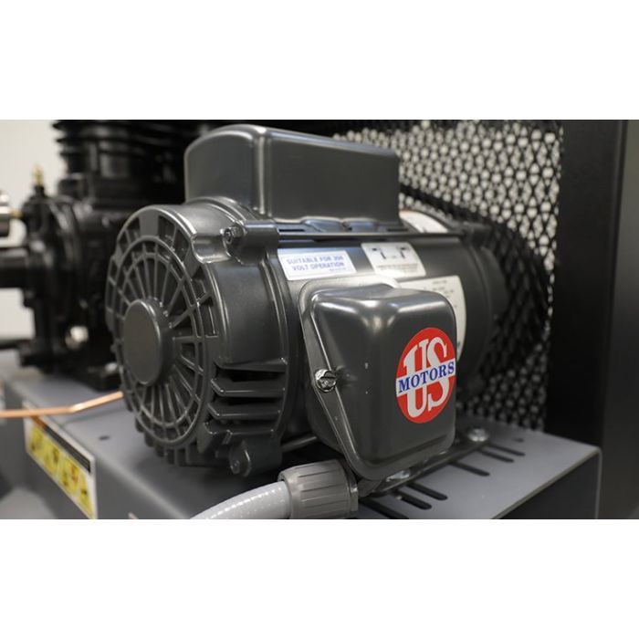 Bendpak Patriot Class TS-5 Air Compressor: 5 HP, 80-Gallon Vertical Tank, 208-230V, 60 HZ, 1-Phase - Proudly Made in the USA