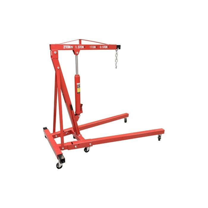 Ranger Foldable Shop Crane with a 2-Ton Capacity