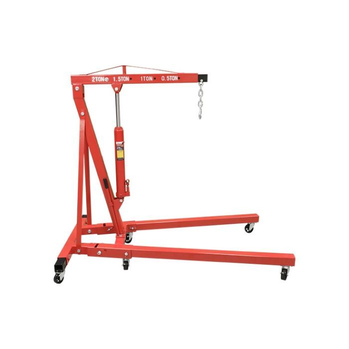 Ranger Foldable Shop Crane with a 2-Ton Capacity