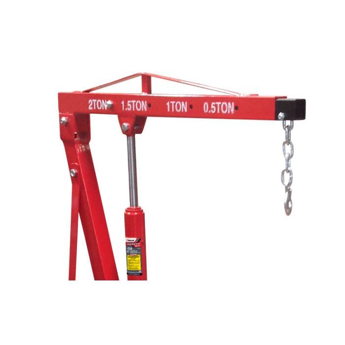 Ranger Foldable Shop Crane with a 2-Ton Capacity