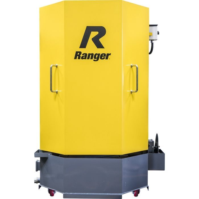 Ranger Cabinet-Style Spray Washer with Dual Heaters, Automatic Low-Water Shutoff, Operating at 208-230V, Single-Phase, 60Hz