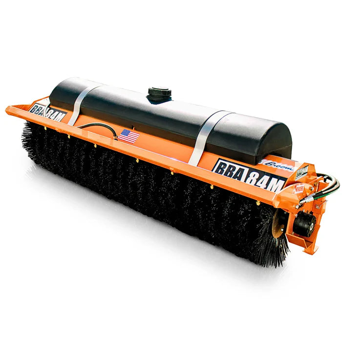 Broce Broom BBA Series Manual Skid Steer Angle Broom