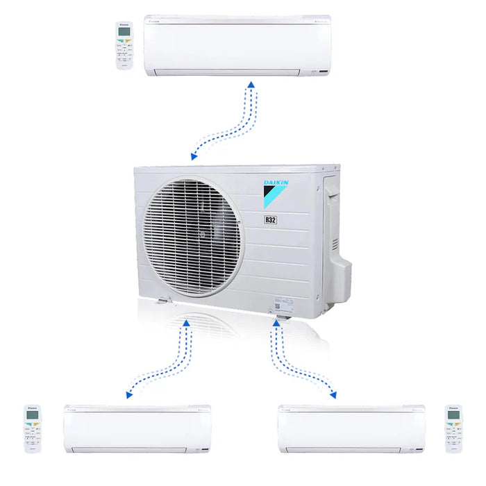 Daikin MXM Series 36000 BTU 20.6 SEER2 3 Zone R32 Ductless Mini Split ...