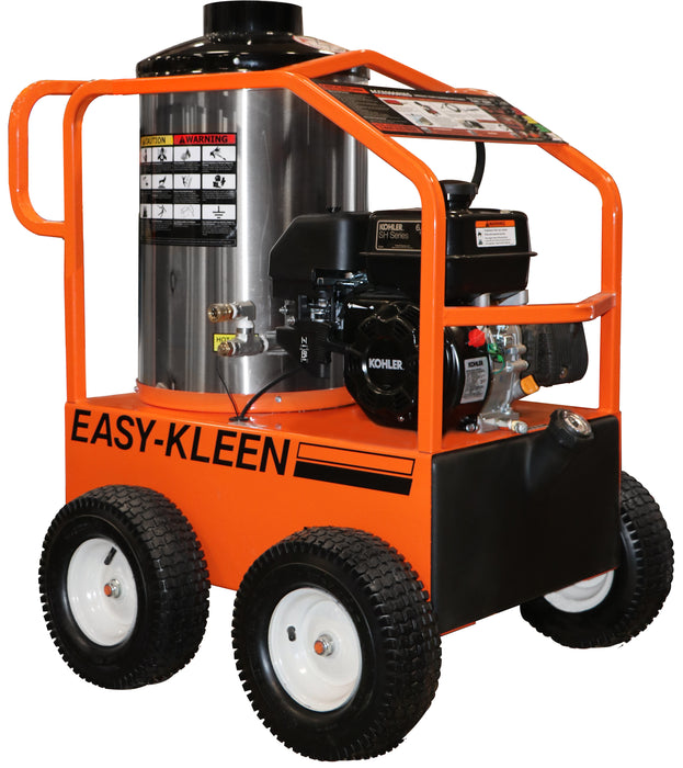 Easy Kleen Commercial Oil Fired Hot Water Gas Cleaning System 2700 PSI - 5.6HP - 120 Volts