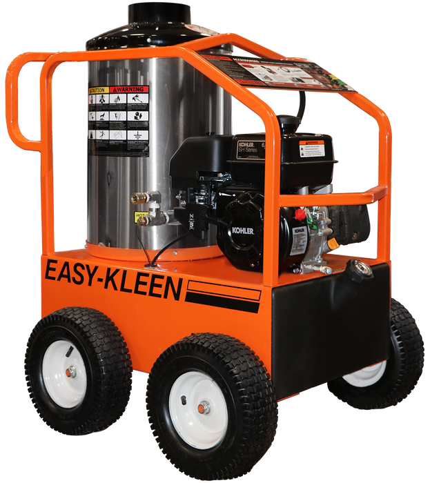 Easy Kleen Commercial Oil Fired Hot Water Gas Cleaning System 2700 PSI - 5.6HP - 120 Volts