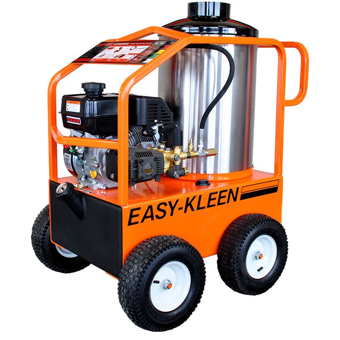 Easy Kleen Commercial Oil Fired Hot Water Gas Cleaning System 2700 PSI - 5.6HP - 120 Volts