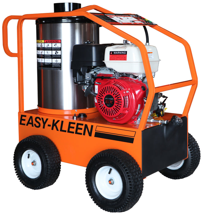 Easy Kleen Commercial Oil Fired Hot Water Gas Pressure Cleaning System 4000 PSI- 13 HP - 12 Volts