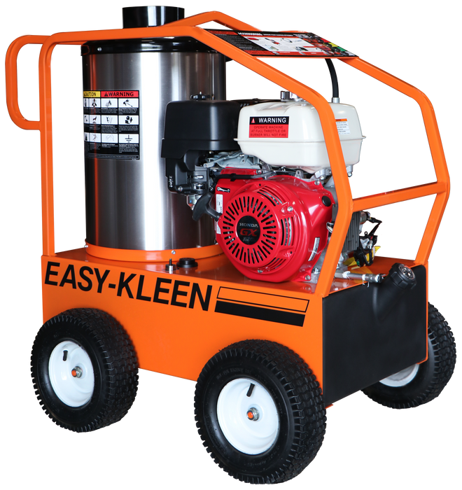 Easy Kleen Commercial Oil Fired Hot Water Gas Pressure Cleaning System 4000 PSI- 13 HP - 12 Volts