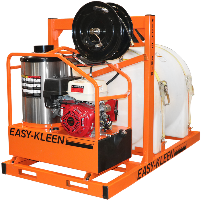 Easy Kleen Commercial Oil Fired Hot Water Gas Pressure Cleaning System 3500 PSI - 13 HP - 12 Volts