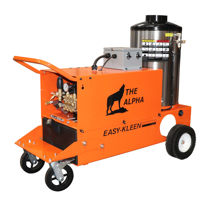 Easy Kleen Industrial Oil Fired Hot Water Pressure Cleaning System 3000 PSI - 7.5HP - 220 Volts 1 Phase