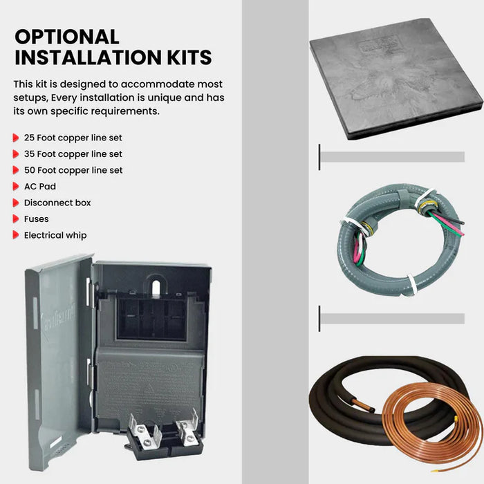 Goodman Installation Kit with Line Set for 3.5-5 Ton System