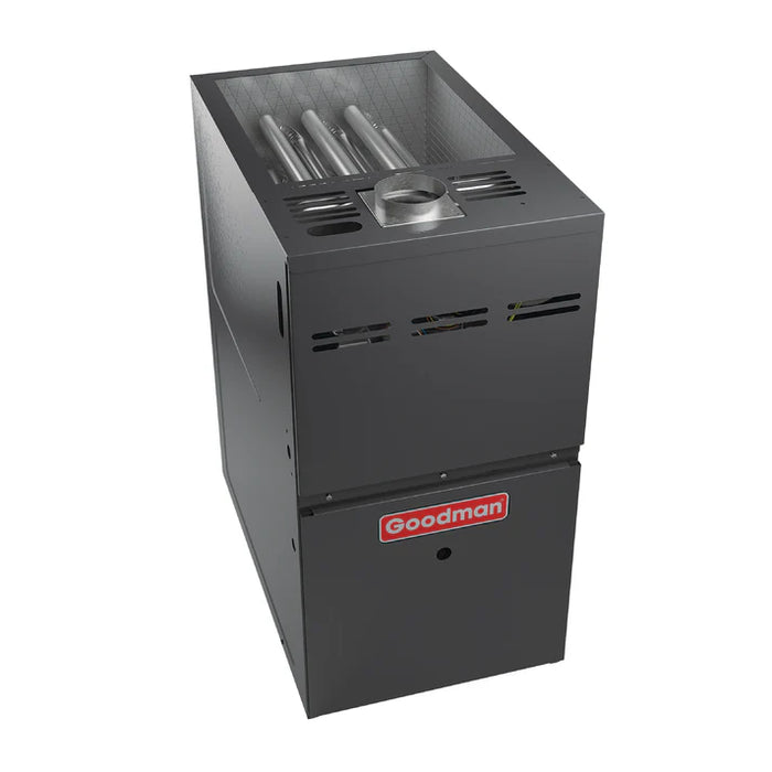 Goodman 80,000 BTU 80% Single Stage Gas Furnace, Downflow/Horizontal