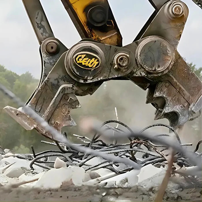 Geith Excavator Concrete Crusher