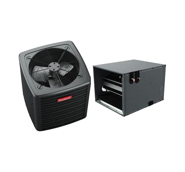 Goodman 1.5 Ton R32 AC | 13.4 SEER2 | 14" Horizontal Coil