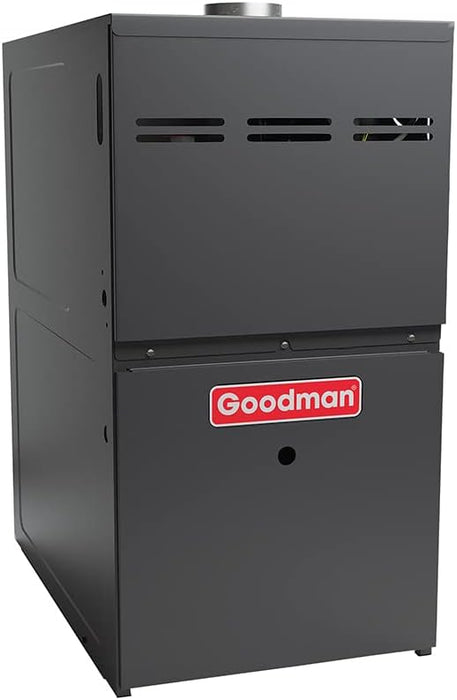 Goodman 1.5 Ton AC + 40K BTU Furnace Bundle | 14 SEER2 | 80% AFUE | R-32 | Upflow