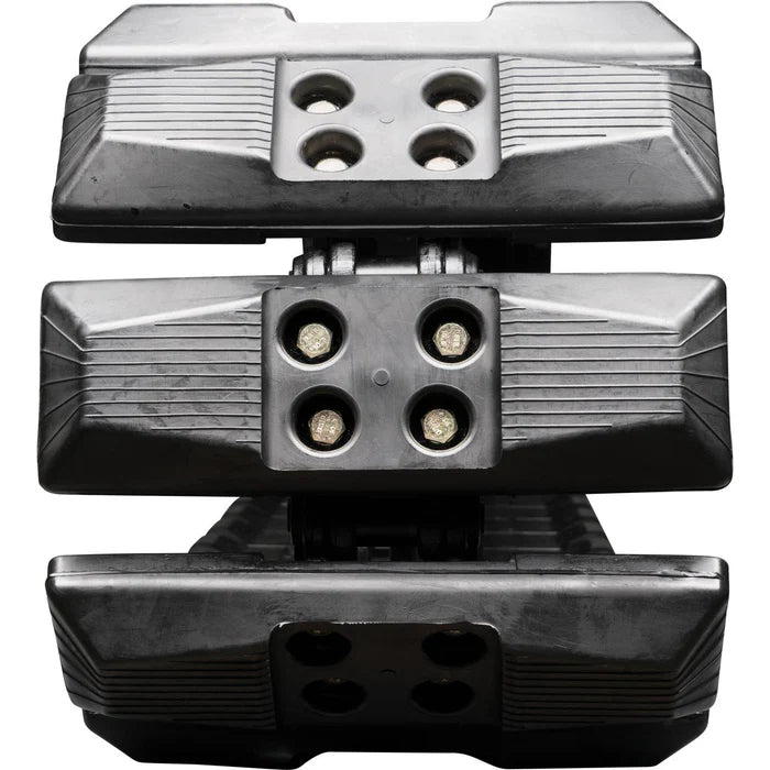 Hybrid Track with Rubber Track Pads