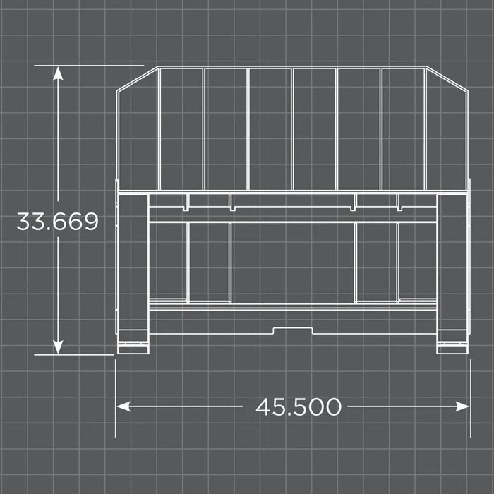 Loflin Fabrication Skid Steer Heavy Duty Pallet Forks