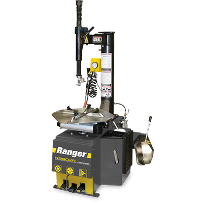 Combo featuring the Ranger R980XR NEXTGEN™ Swing-Arm 25" Tire Changer and LS43B 3D Quick-Touch™ Laser-Spot™ Wheel Balancer.