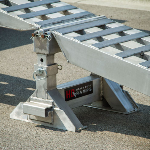 Heavy Duty Ramps Pair of Adjustable Stands with Height Range of 18" to 24"