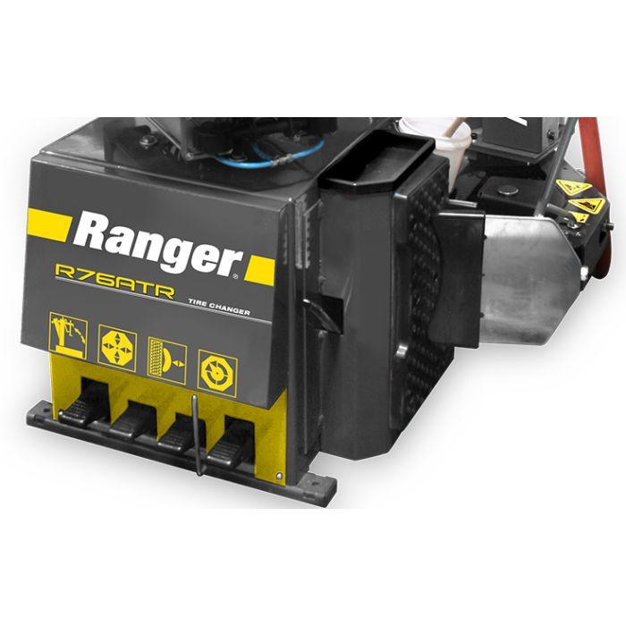 Combo Package: The Ranger R76ATR NextGen™ Tilt-Back Tire Changer with Assist Tower and LS43B 3D Quick-Touch™ Laser-Spot™ Wheel Balancer.