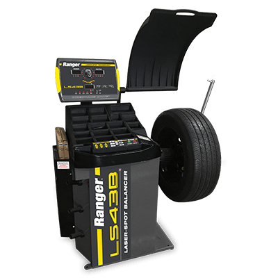 Combo Package: Ranger R80EX Tilt Back Dual-Tower Assist Tire Changer & LS43B 3D Quick-Touch™ Laser-Spot™ Wheel Balancer