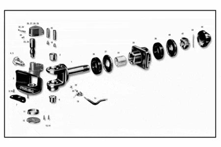 Tulga TTH 40 mm Pin Automatic Towing Hitch designed for Heavy and Medium Duty Applications.