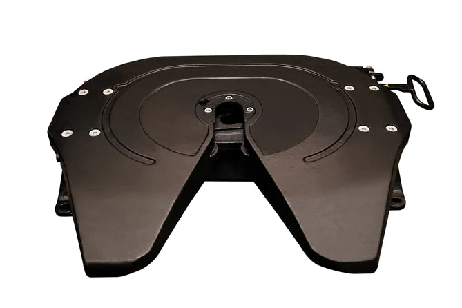 Tulga T.25.D.2" Cast Ductile Iron Low Profile Fifth Wheel Hitch Plate (Mid Sized and Heavy Duty Load Applications) For Semi Trucks