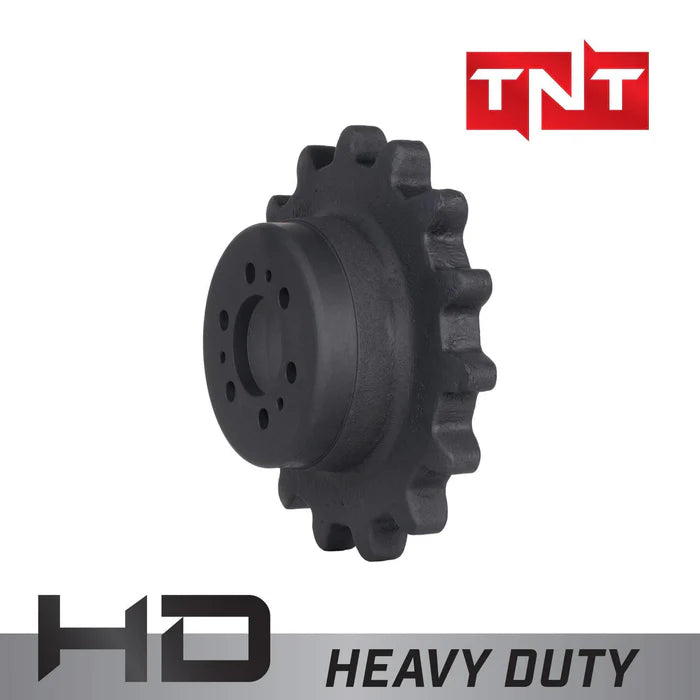 bobcat t140 > t190 sprocket no spacer 6 hole - 6726052