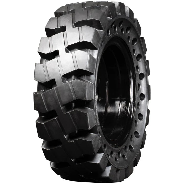 10-16.5 Non-Directional Mounted Extreme Duty Solid Rubber Tire