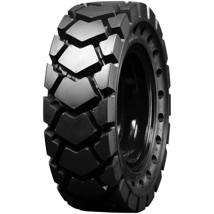 10-16.5 Right Mounted Extreme Duty Solid Rubber Tire