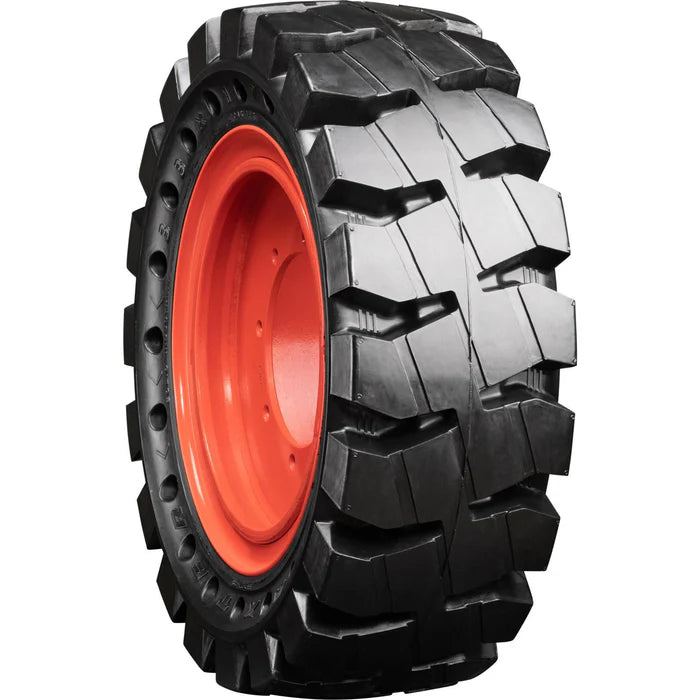 12-16.5 Non-Directional Mounted Extreme Duty Solid Rubber Tire