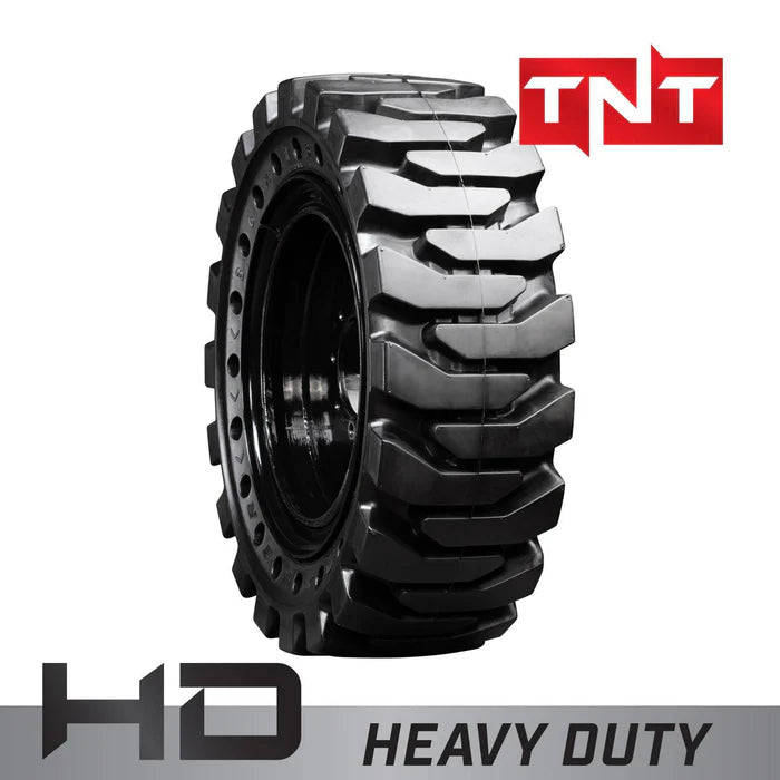 12-16.5 Left Mounted Heavy Duty Solid Rubber Tire