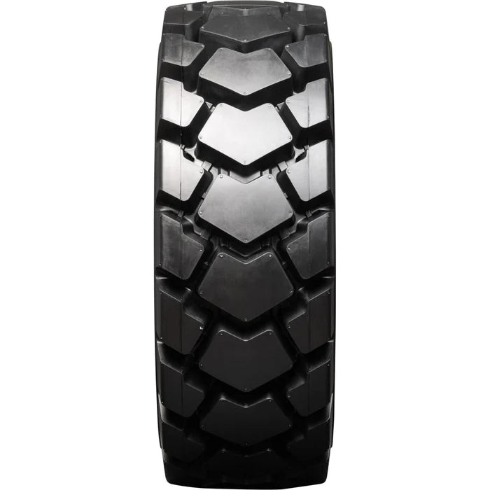 12-16.5 Right Mounted Extreme Duty Solid Rubber Tire