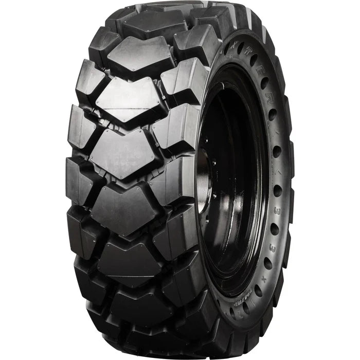 12-16.5 Right Mounted Extreme Duty Solid Rubber Tire