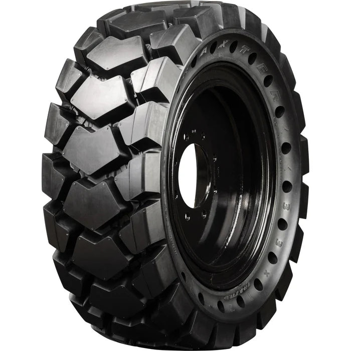 12-16.5 Right Mounted Extreme Duty Solid Rubber Tire