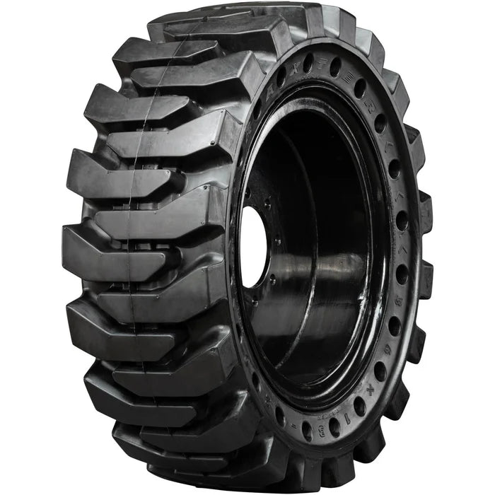 14-17.5 Right Mounted Heavy Duty Solid Rubber Tire