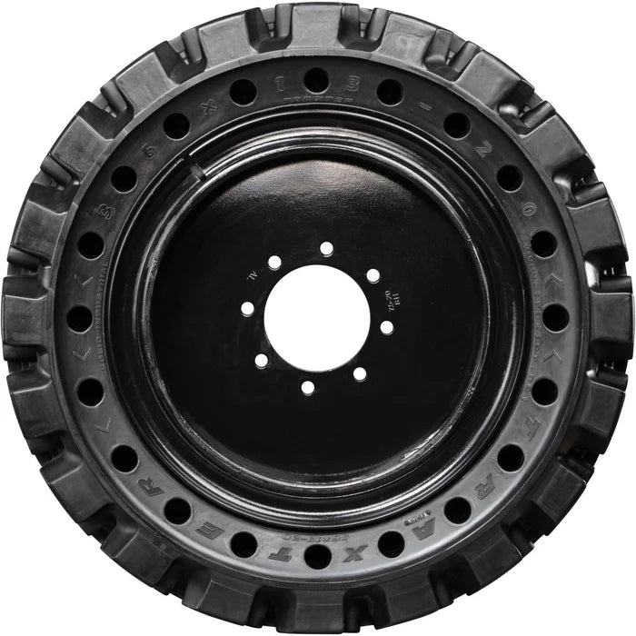 14-17.5 Left Mounted Heavy Duty Solid Rubber Tire
