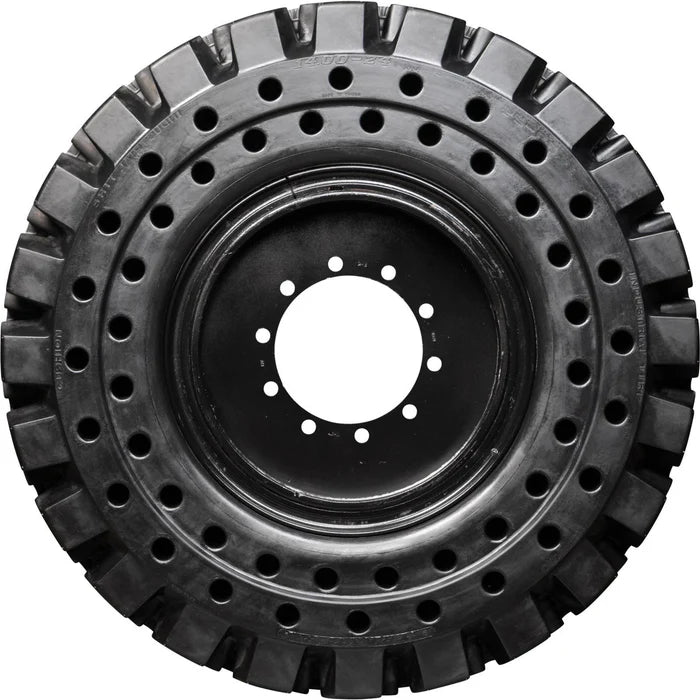 14.00-24 Right Mounted Extreme Duty Solid Rubber Tire