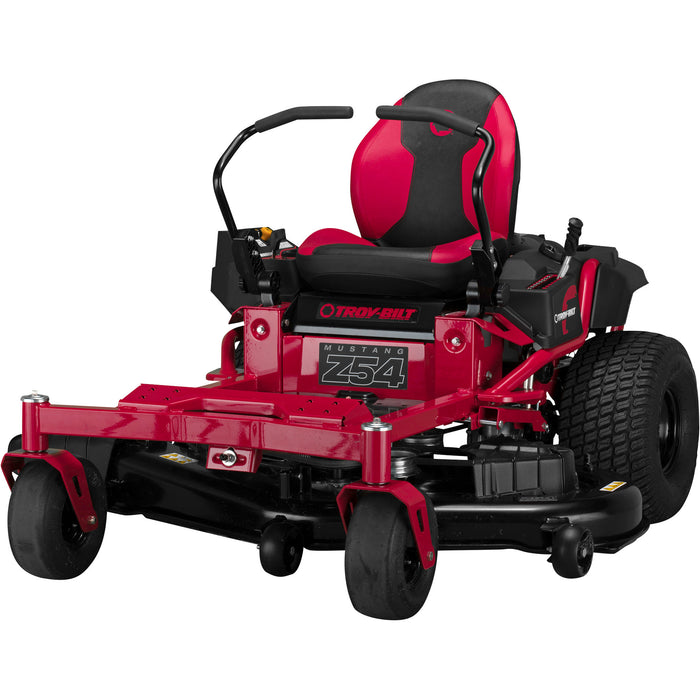 Troy-Bilt Riding Lawn Mower Mustang Z54 Zero-Turn, 724cc, 24 HP Kohler Engine, 54in. Deck, Model# 17ARFACWA66