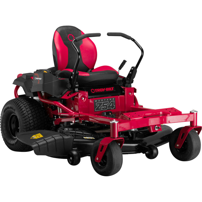 Troy-Bilt Riding Lawn Mower Mustang Z54 Zero-Turn, 724cc, 24 HP Kohler Engine, 54in. Deck, Model# 17ARFACWA66